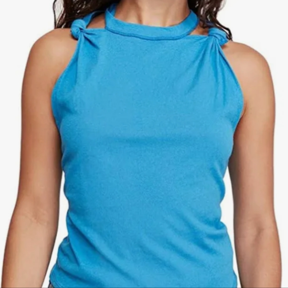 Wtf/ free people twist tank. NWT. Size large‎